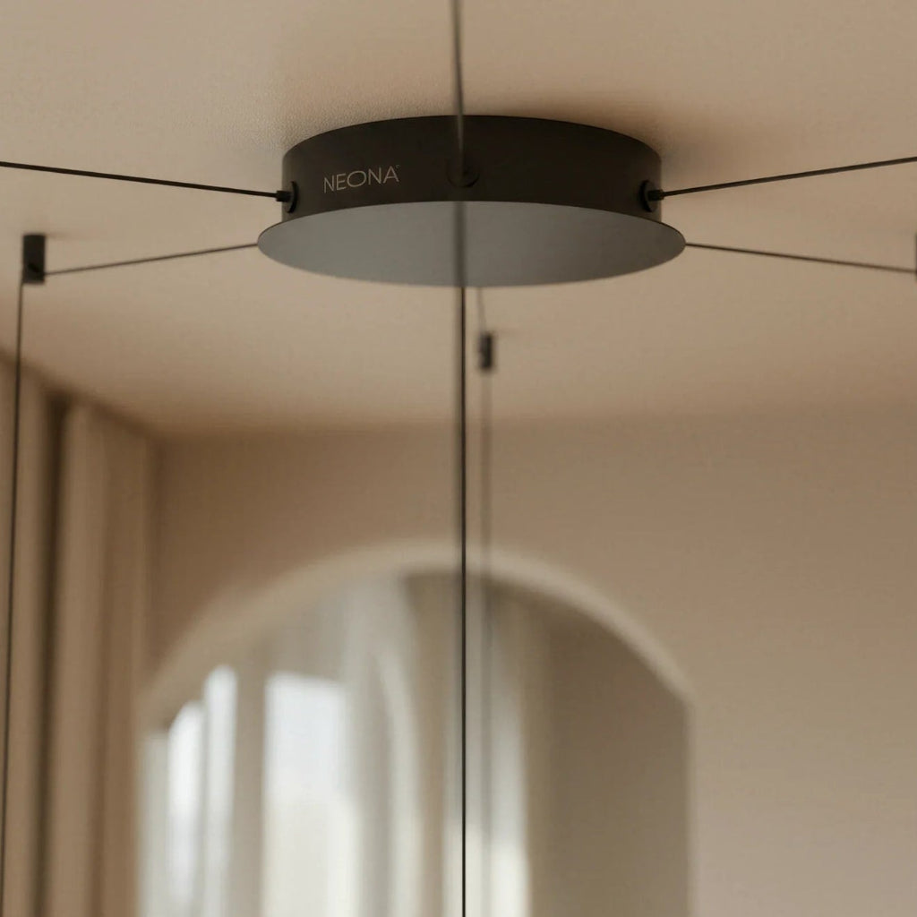 Luvano Pendelleuchte geometrisch Hängelampe modern