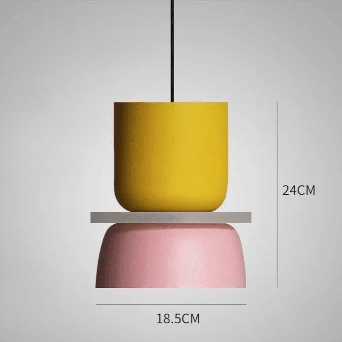 Luvano Chico Pendelleuchte bunt Nordic Kollektion