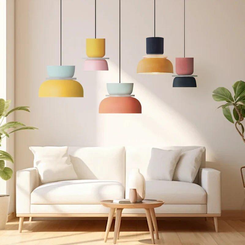 Luvano Chico Pendelleuchte bunt Nordic Kollektion