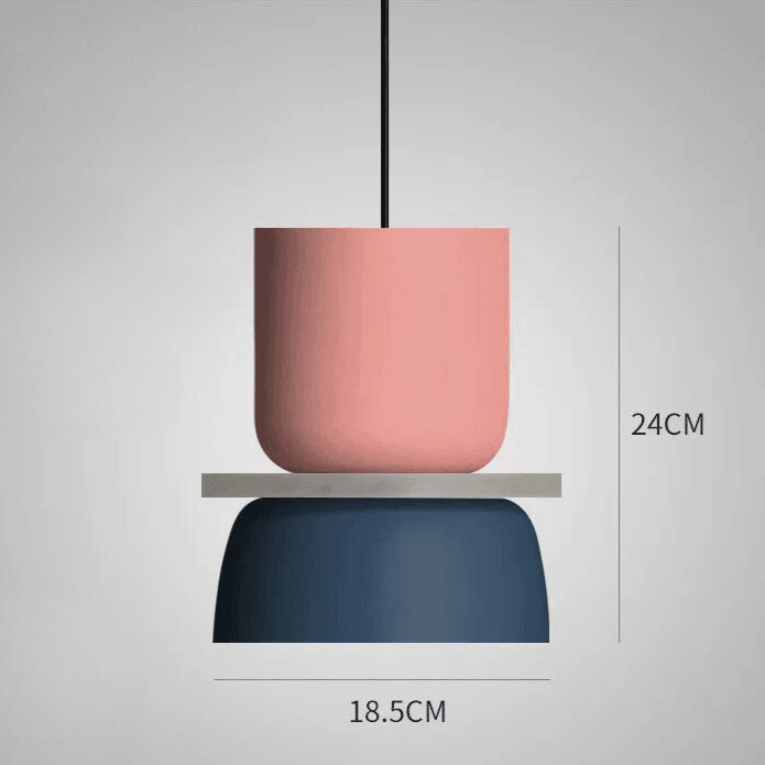 Luvano Chico Pendelleuchte bunt Nordic Kollektion