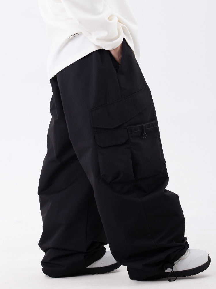 Wild Soul Steeze ParkRider Multi-Pocket Utility Cargo Schneehose für Herren