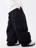 Wild Soul Steeze ParkRider Damen-Skihose mit mehreren Taschen, Utility-Schneehose, Baggy-Schneehose