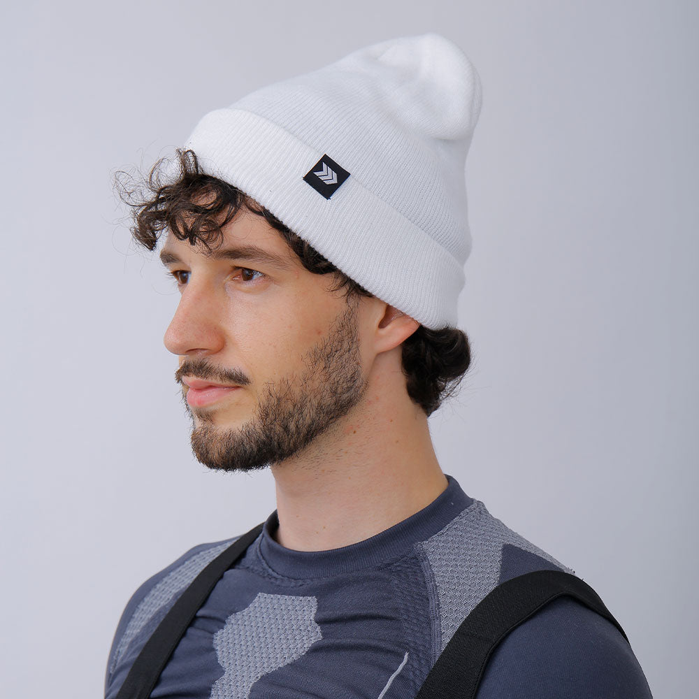 Snowverb Unisex Snowboardmütze, gehäkelt, gestrickt, Bommel-Schneemütze
