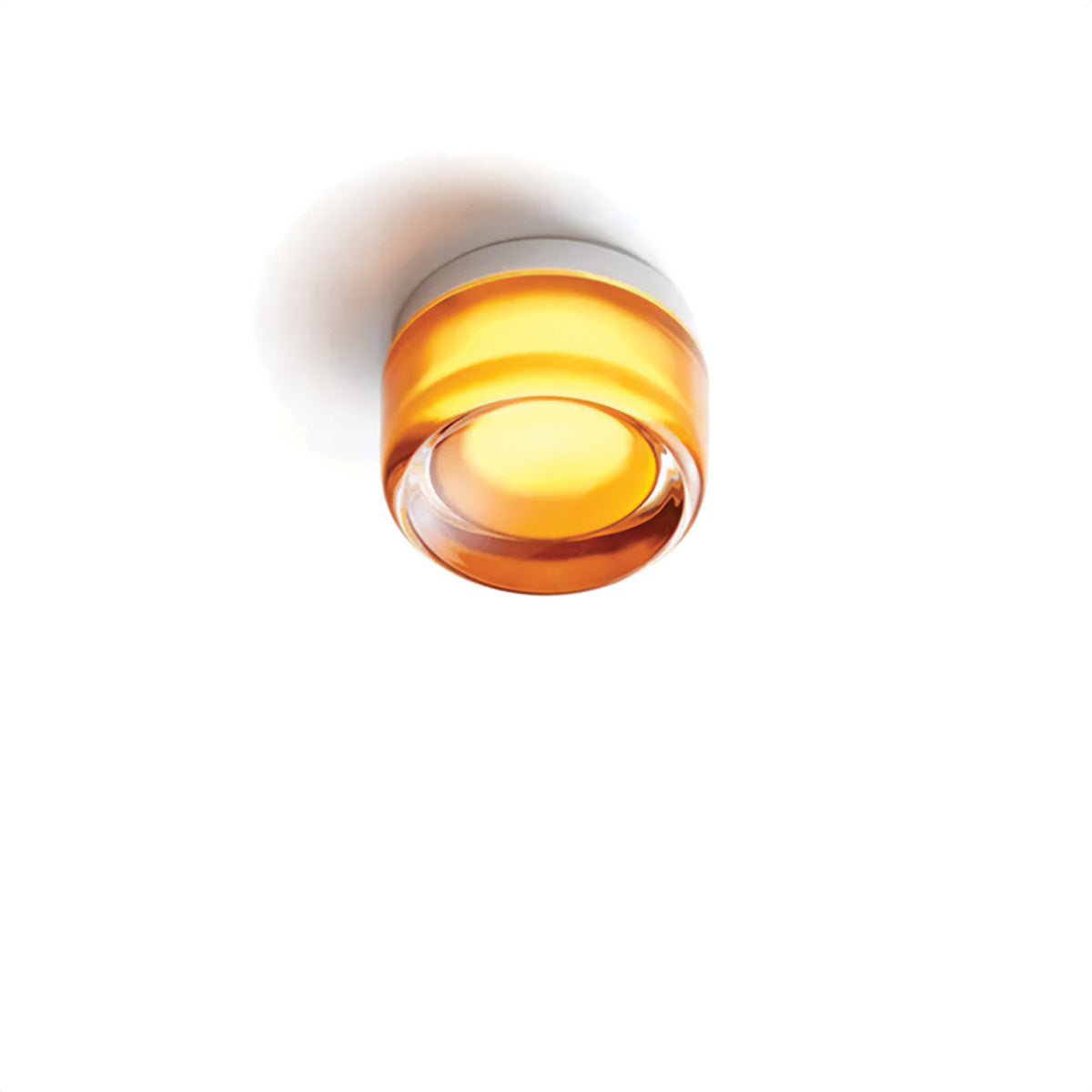 Luvano Wandleuchte LED Strukturglas rund