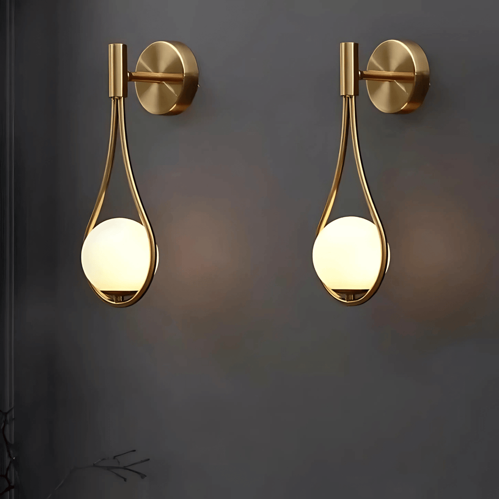 Luvano Droplet Wandleuchte Tropfenform modern