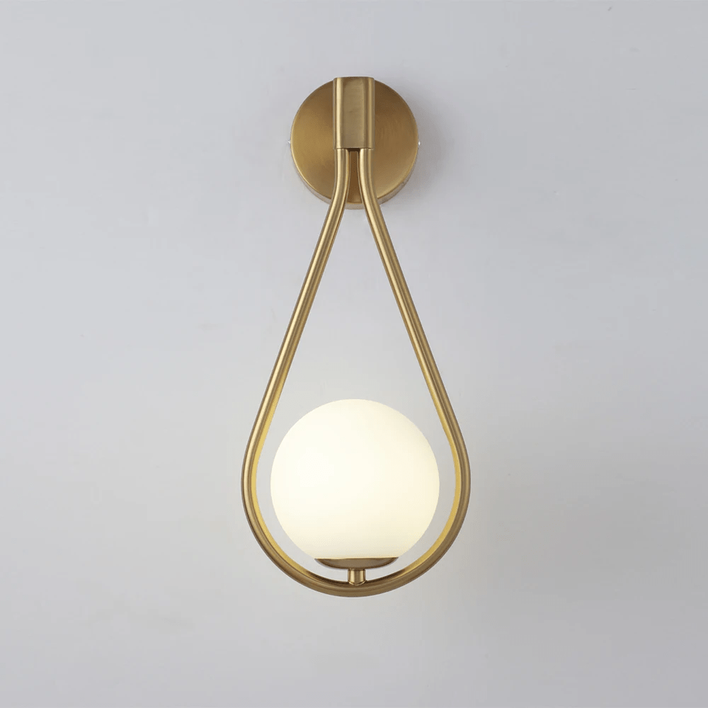 Luvano Droplet Wandleuchte Tropfenform modern