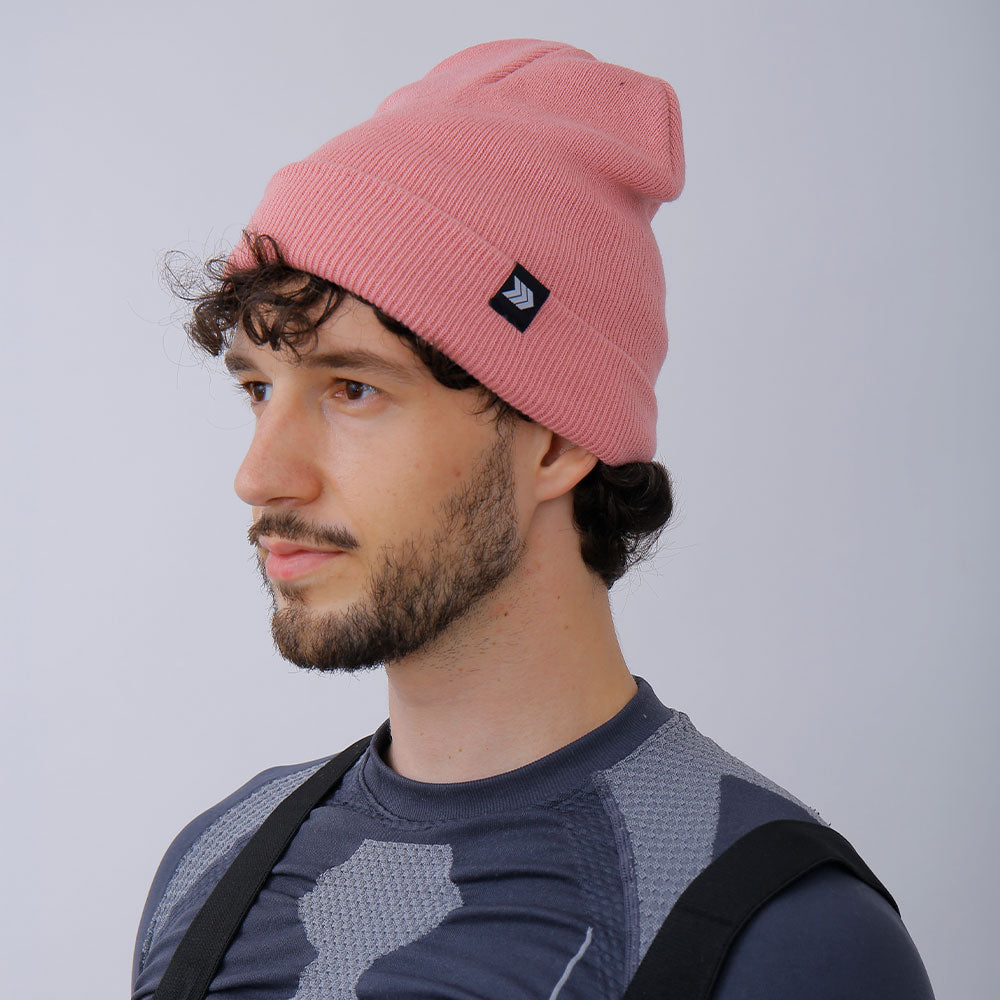 Snowverb Unisex Häkelstrick-Haarball-Schneemütze Snowboardmütze