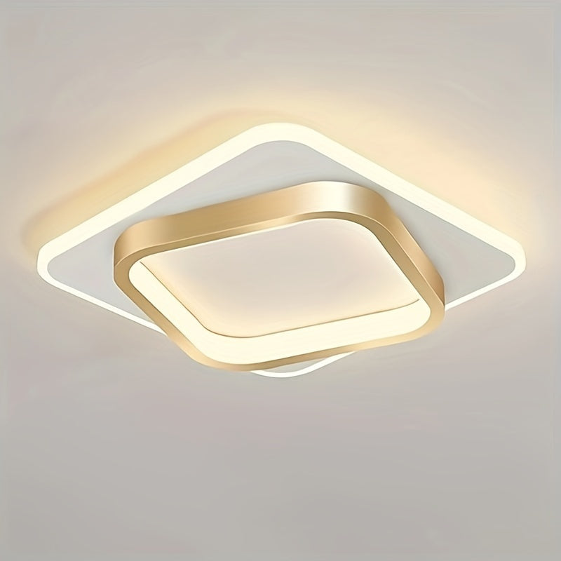 Luvano LED Deckenleuchte eckig geometrisch minimal