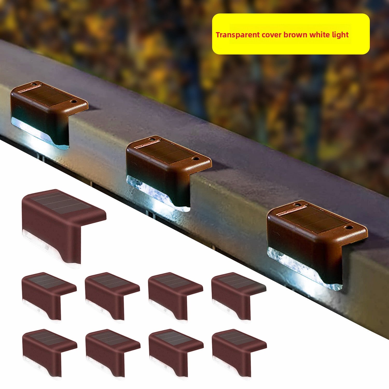 Luvano Solar Stufenleuchten Treppe Weg 1er 4er 10er