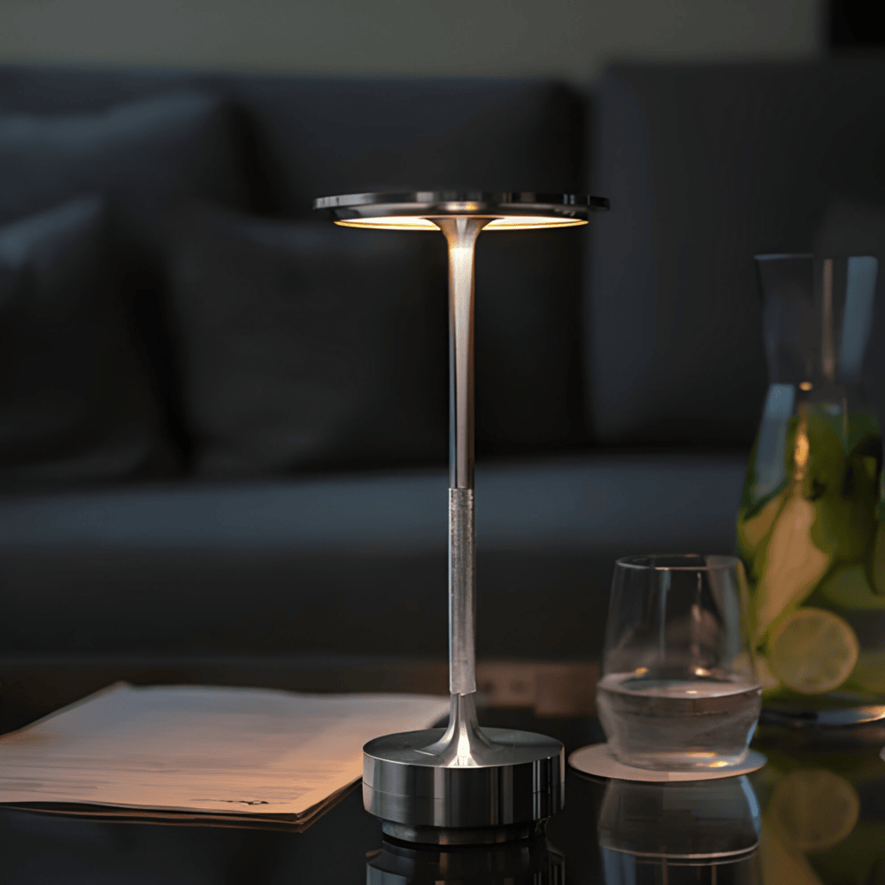 Luvano LED Tischleuchte Akku dimmbar energiesparend