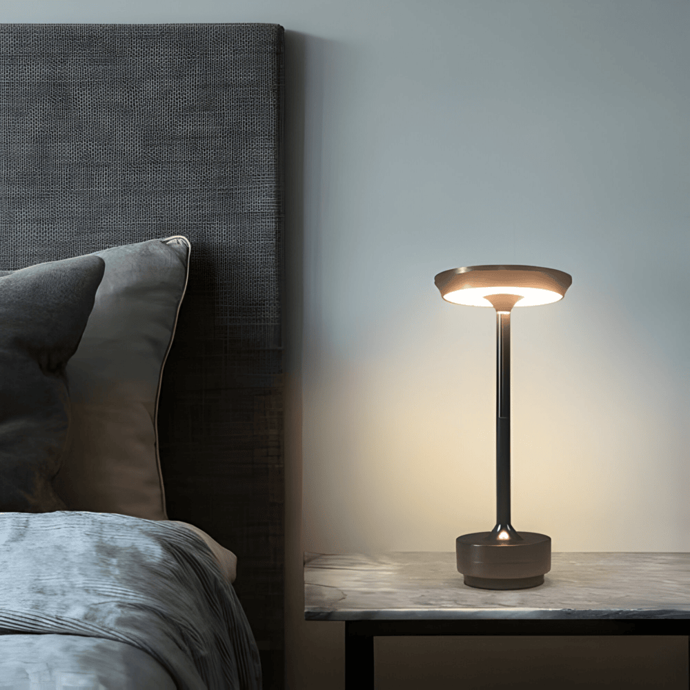 Luvano LED Tischleuchte Akku dimmbar energiesparend