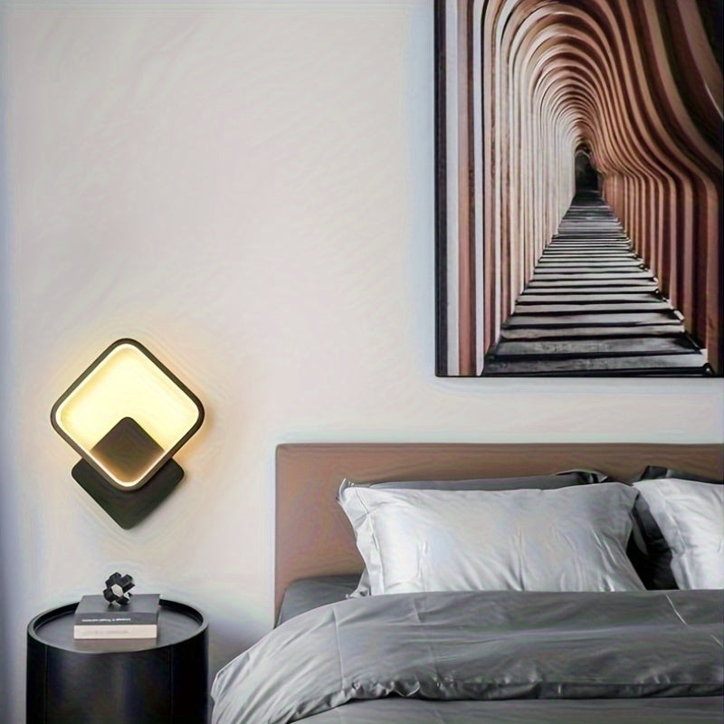 Luvano Wandleuchte quadratisch LED geometrisch