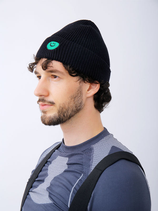 Snowverb Unisex Snowboardmütze, gehäkelt, gestrickt, Bommel-Schneemütze