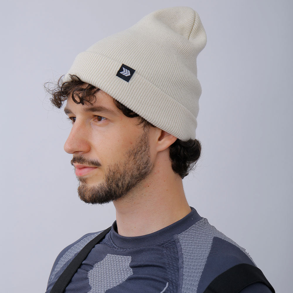 Snowverb Unisex Häkelstrick-Haarball-Schneemütze Snowboardmütze