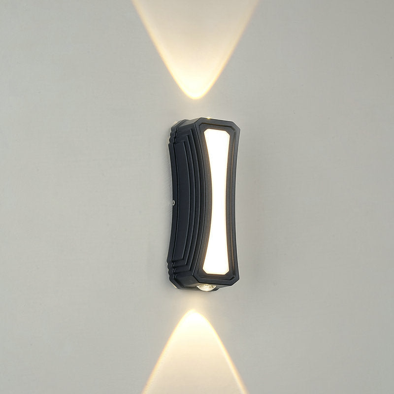 Luvano Up und Down Wandleuchte Außen LED IP65