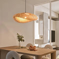 Luvano Pendelleuchte Rattan Geflecht Boho