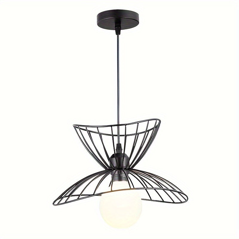 Luvano Pendelleuchte schwarz Retro höhenverstellbar