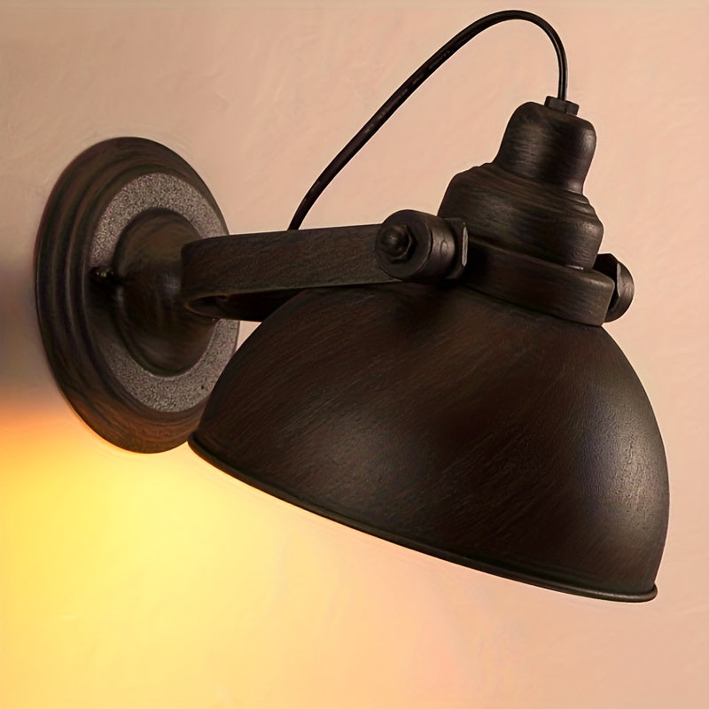 Luvano Wandleuchte Industrial Vintage Metall