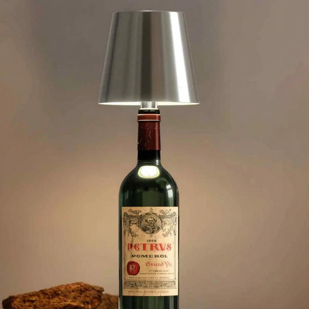 Luvano Tischleuchte Flasche Akku dimmbar