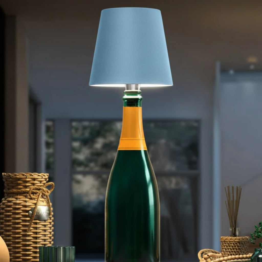 Luvano Tischleuchte Flasche Akku dimmbar