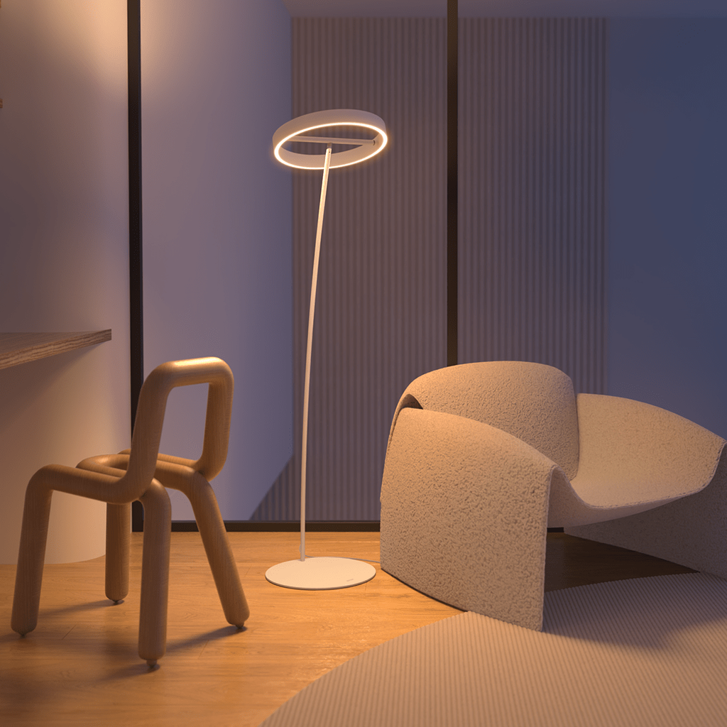 Luvano LED Stehleuchte mit Fernbedienung dimmbar
