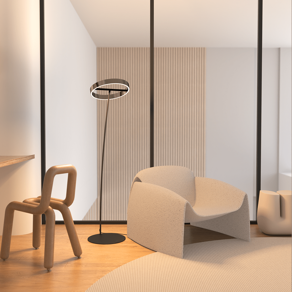 Luvano LED Stehleuchte mit Fernbedienung dimmbar