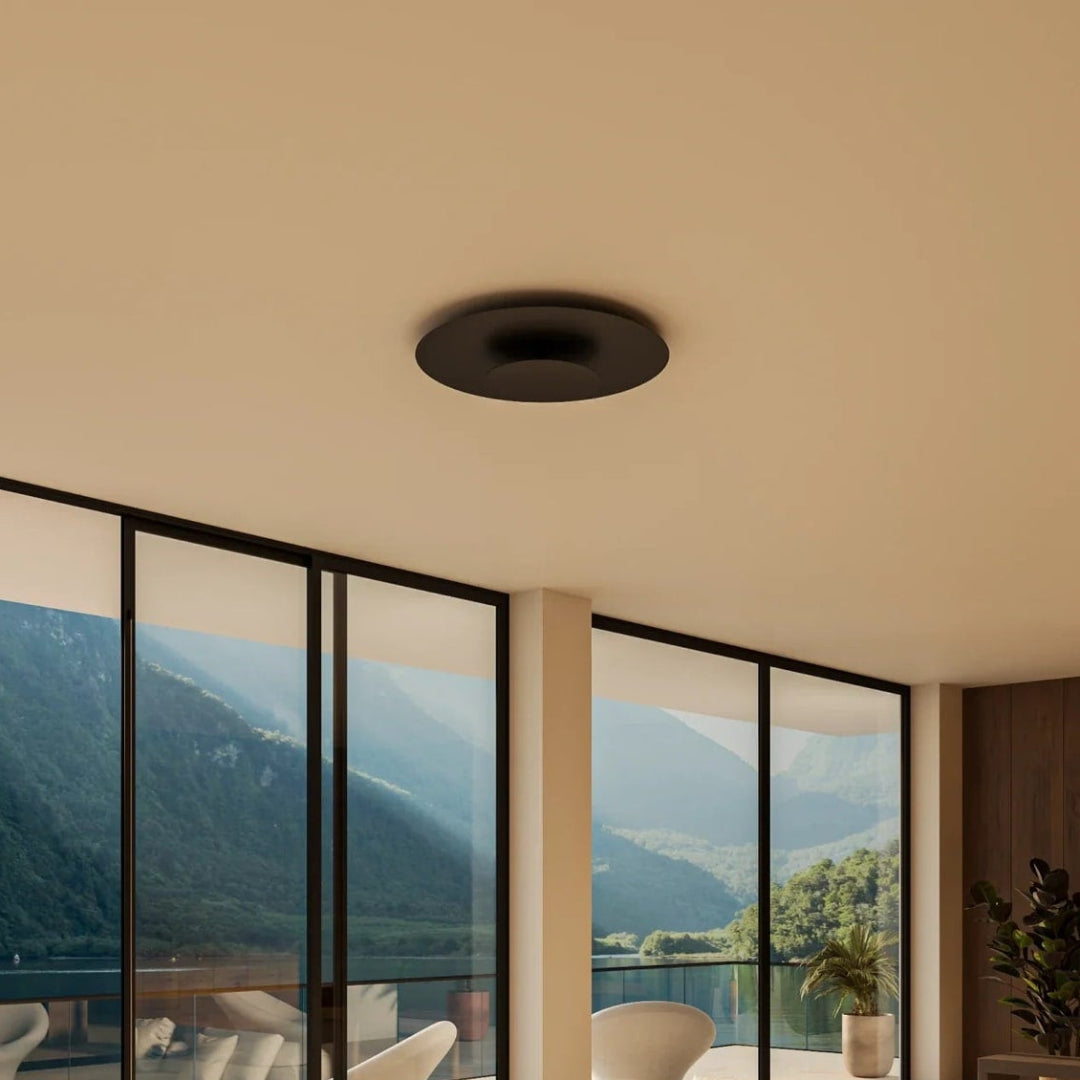 Luvano LED Deckenleuchte rund flach Panel modern