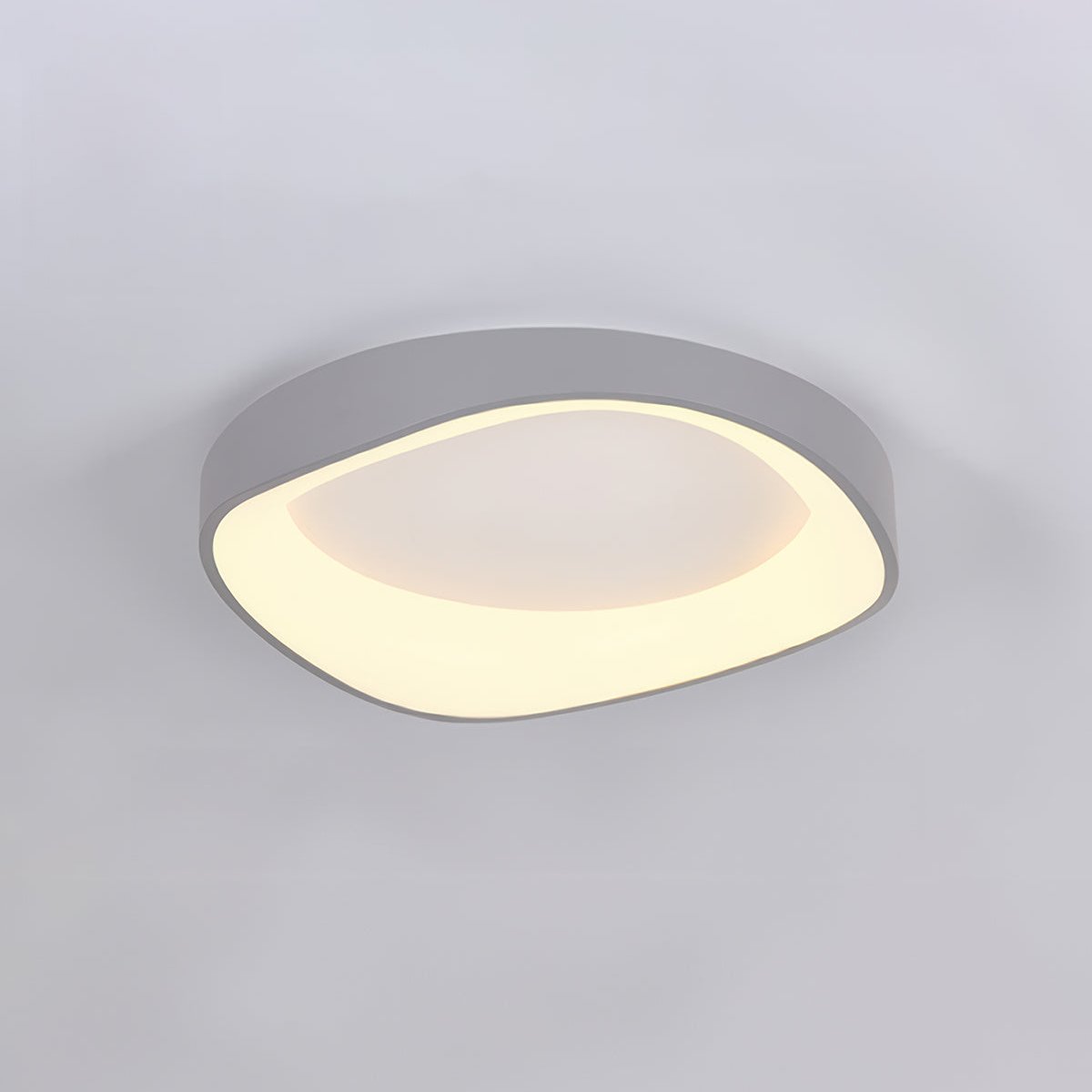Luvano Deckenleuchte Holzoptik Nordic LED
