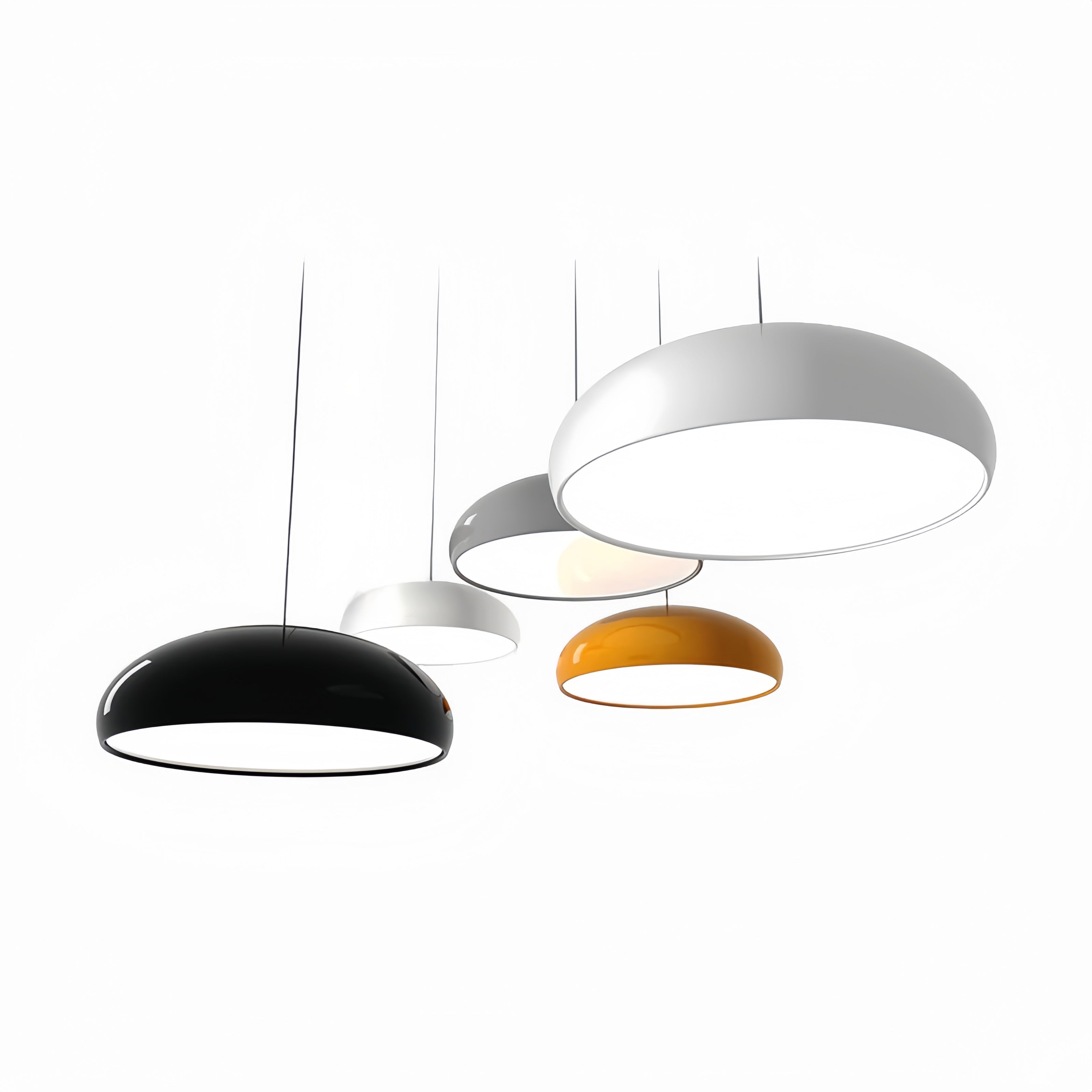 Luvano Pendelleuchte Lira Art Deco Metall