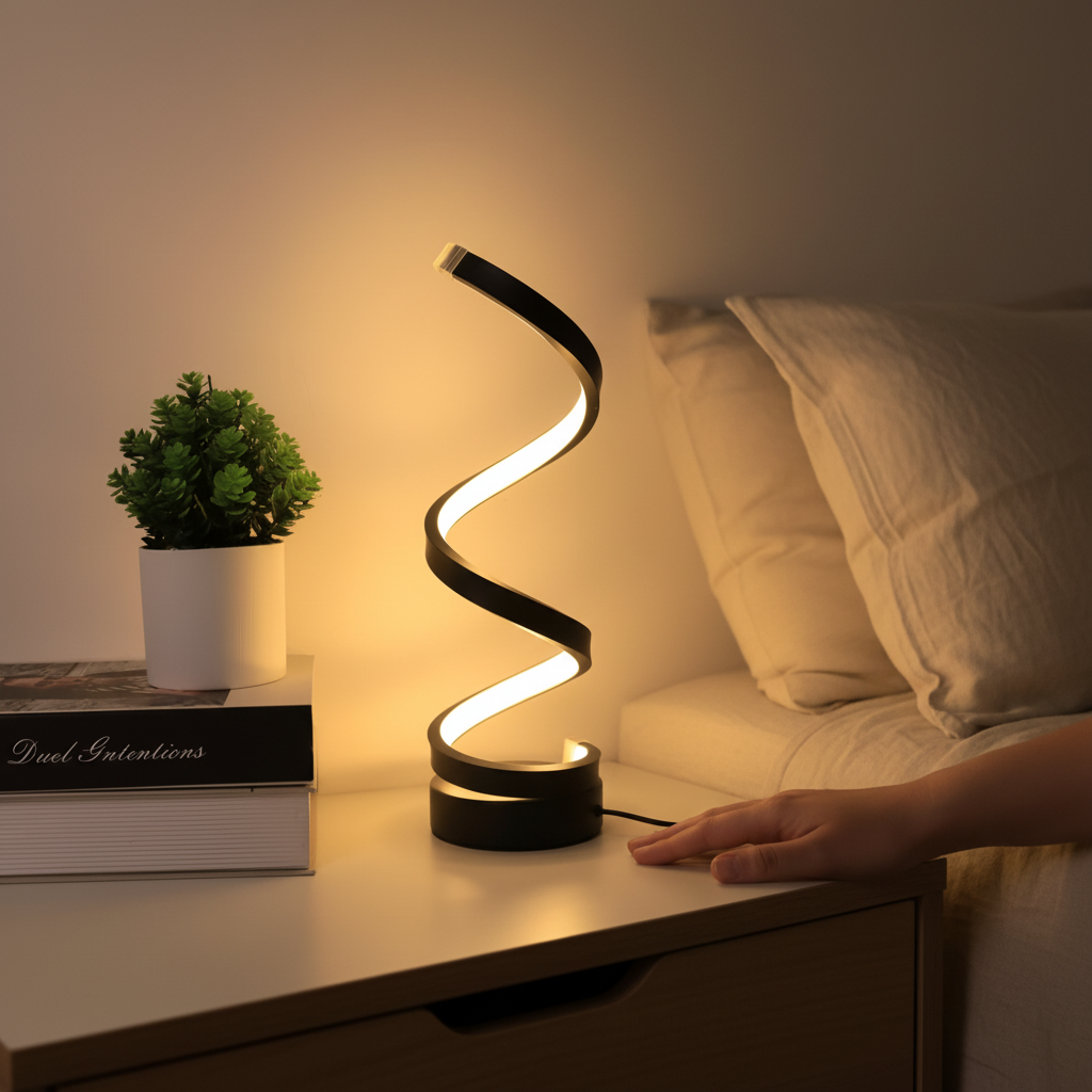 Luvano LED Schreibtischlampe Klemme verstellbar