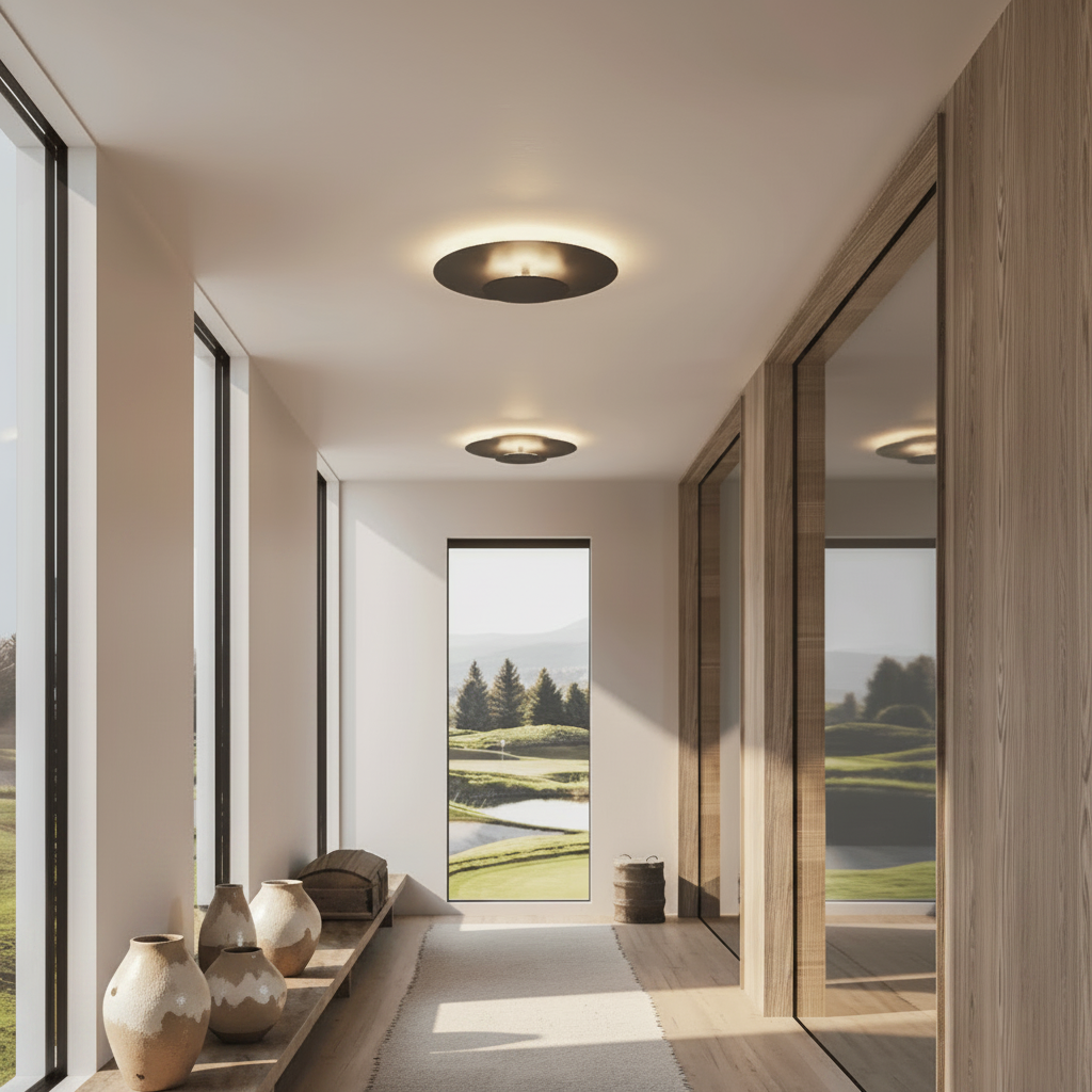 Luvano LED Deckenleuchte flach modern Deckenlampe
