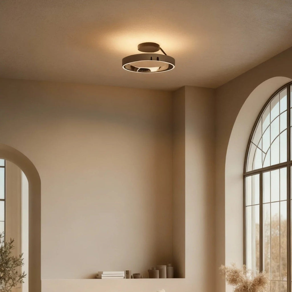 Luvano LED Deckenleuchte rund flach Aufbauleuchte