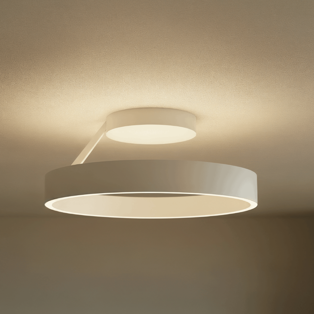 Luvano LED Deckenleuchte rund flach Aufbauleuchte