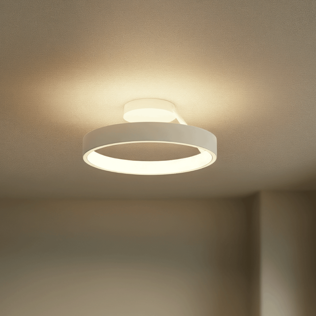 Luvano LED Deckenleuchte rund flach Aufbauleuchte