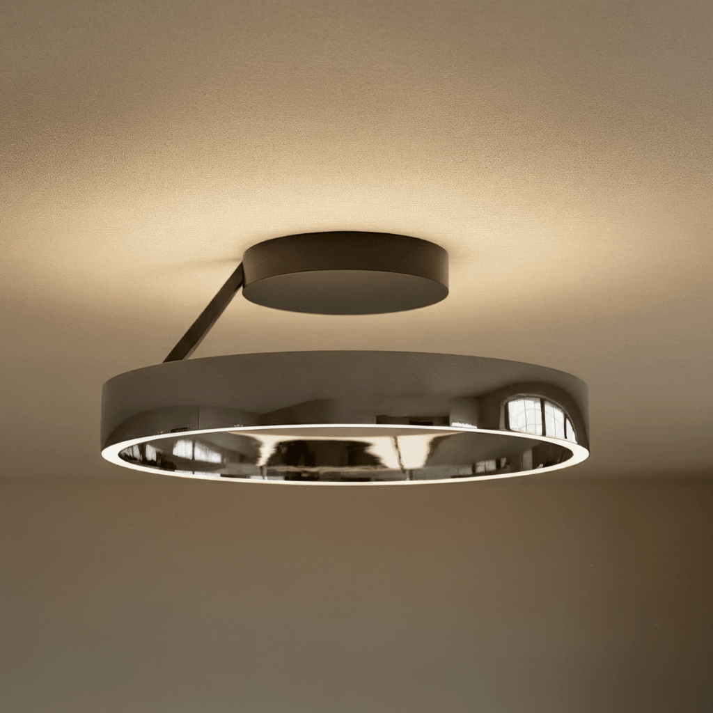 Luvano LED Deckenleuchte rund flach Aufbauleuchte