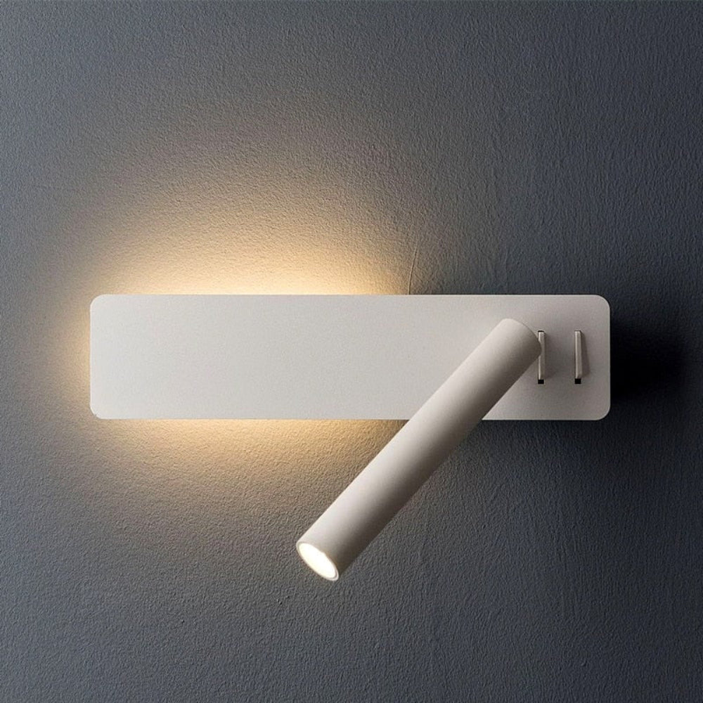 Luvano LED Wandleuchte mit Leseleuchte verstellbar