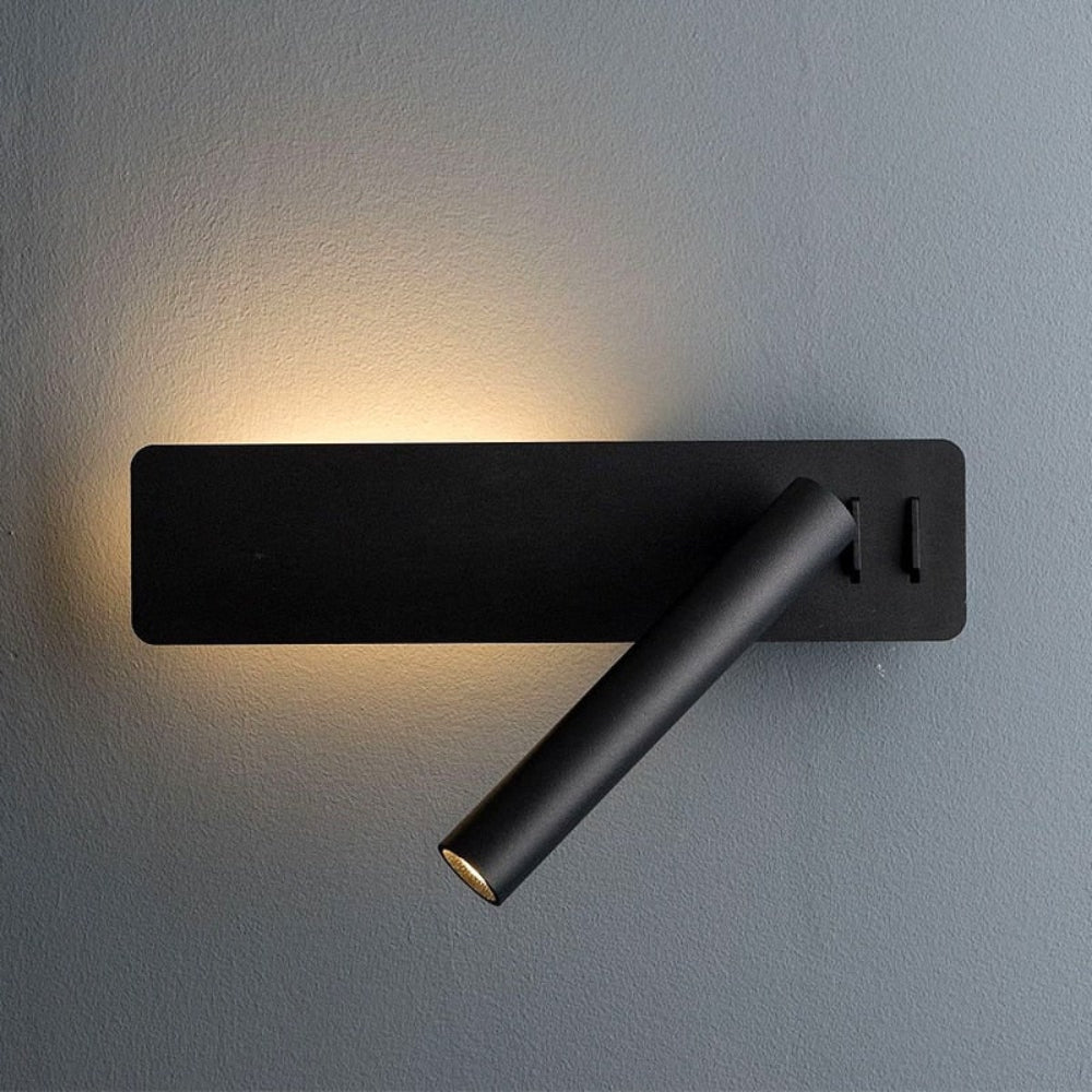 Luvano LED Wandleuchte mit Leseleuchte verstellbar