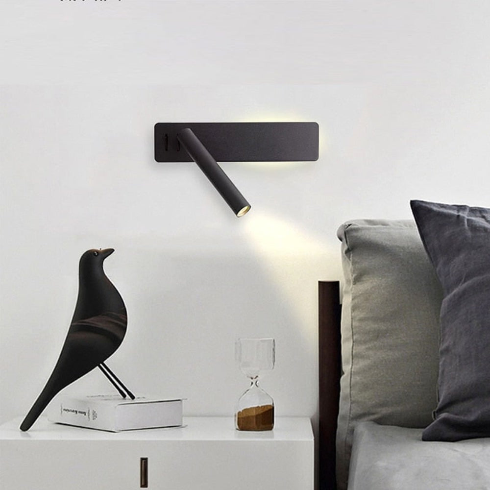Luvano LED Wandleuchte mit Leseleuchte verstellbar