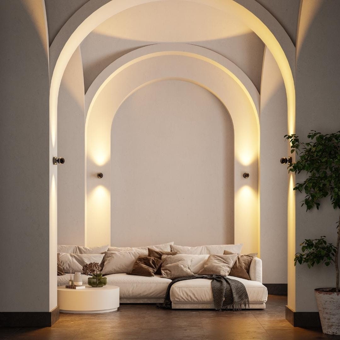 Luvano LED Wandleuchte innen Sconce Akzentlicht