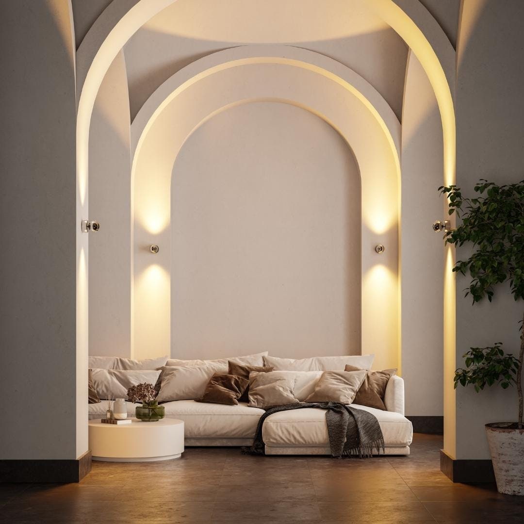 Luvano LED Wandleuchte innen Sconce Akzentlicht