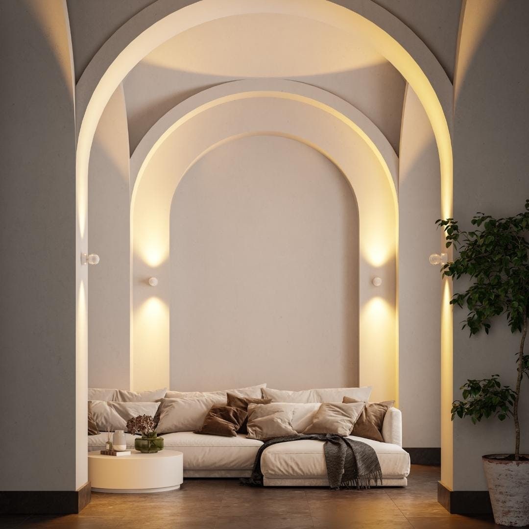 Luvano LED Wandleuchte innen Sconce Akzentlicht