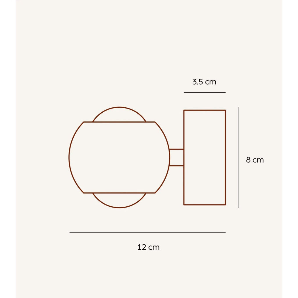 Luvano LED Wandleuchte innen Sconce Akzentlicht