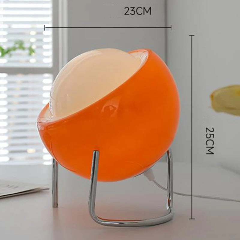 Luvano Tischleuchte Glas Bauhaus Retro Nordic
