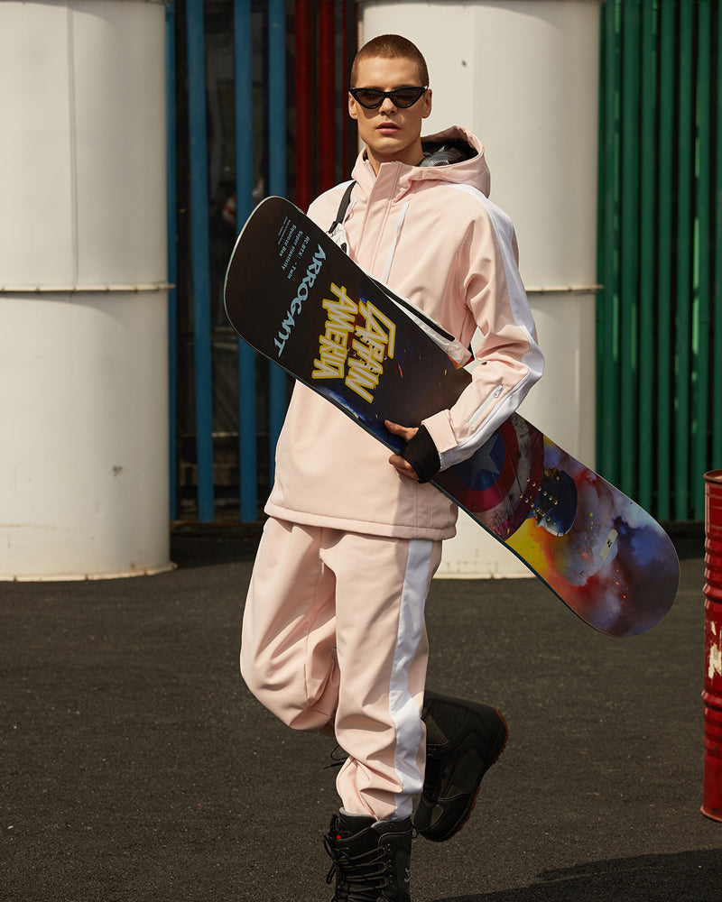 RAWRWAR Damen-Snowboardjacken- und Hosen-Set für junge Mode, Unisex