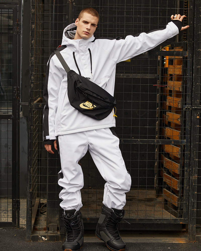 RAWRWAR Unisex-Snowboardjacken- und Hosen-Set für Herren und junge Mode