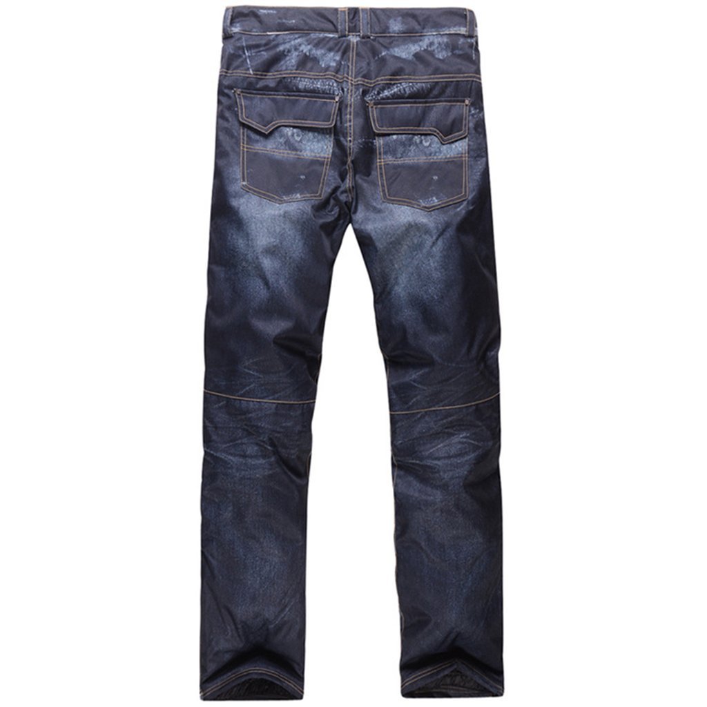 Herren Outdoor-Jeans-Latzhose aus Denim