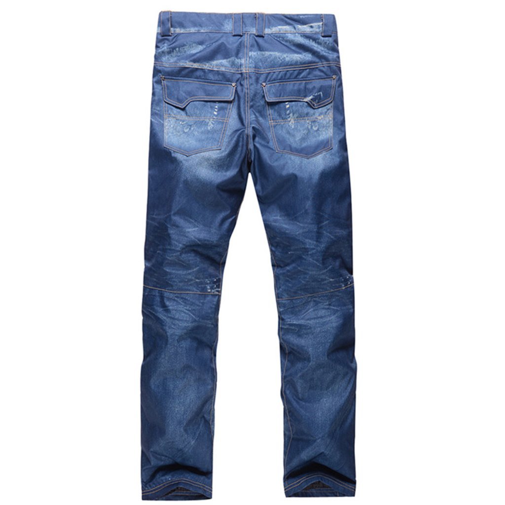 Herren Outdoor-Jeans-Latzhose aus Denim