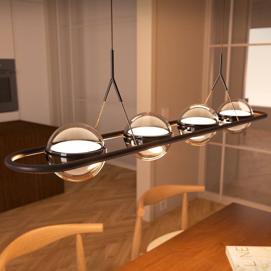 Luvano Pendelleuchte Esszimmer modern verstellbar