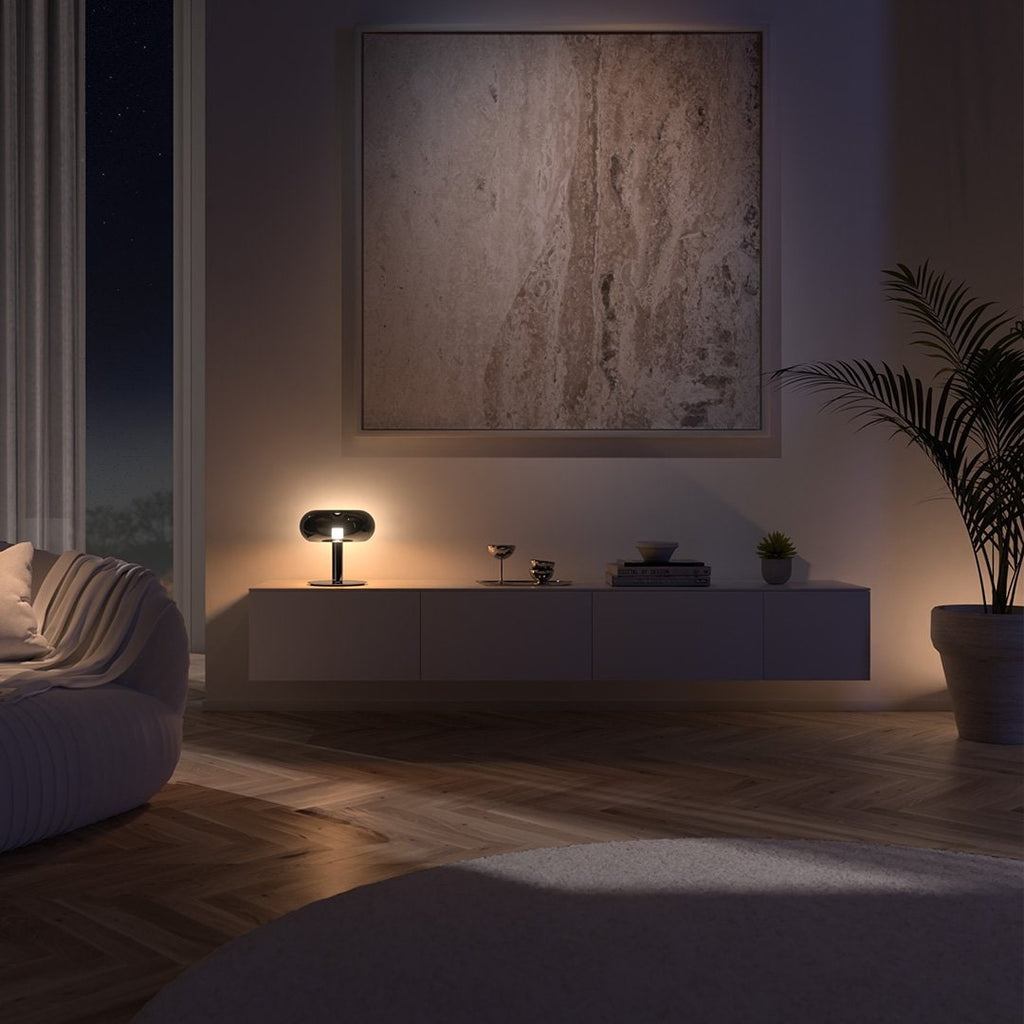 Luvano Tischleuchte Kristall LED Touch dimmbar