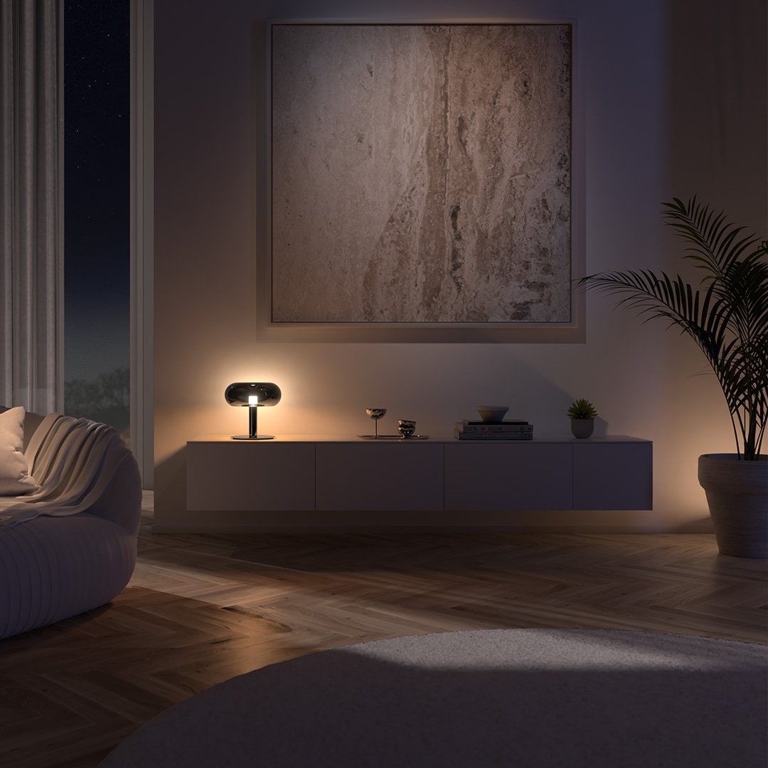 Luvano Tischleuchte Kristall LED Touch dimmbar